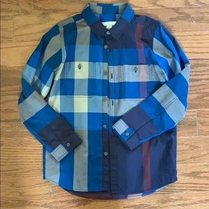 Boys Burberry Shirt
